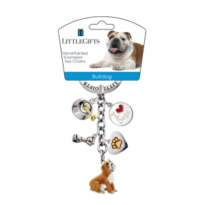 LITTLE GIFTS PORTACHIAVI BULLDOG INGLESE