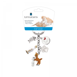LITTLE GIFTS PORTACHIAVI GATTINO