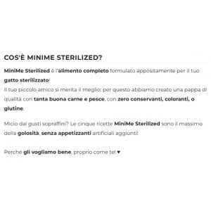 MINI ME STERILIZZATO POLLO