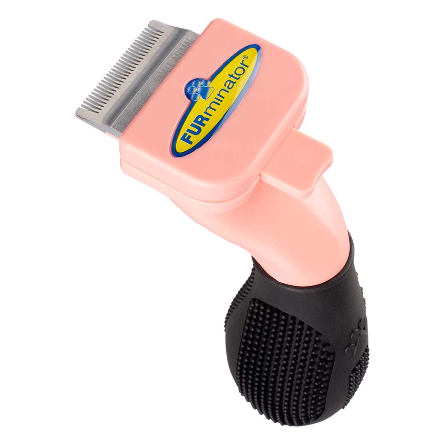 FURflex Spazzola DeShedding Per Cani Piccoli - Testina Comfort Edge Per Ridurre La Muta - Foto 2
